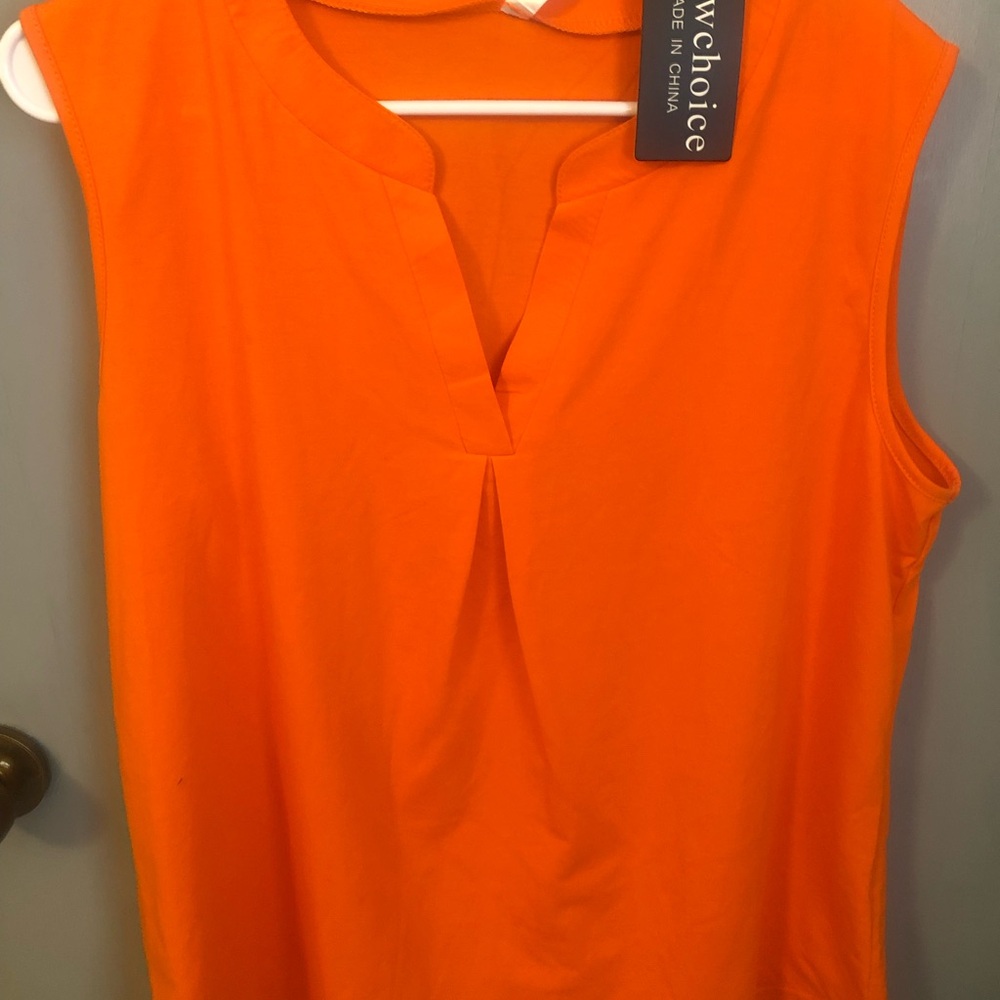 New choice sleeveless top